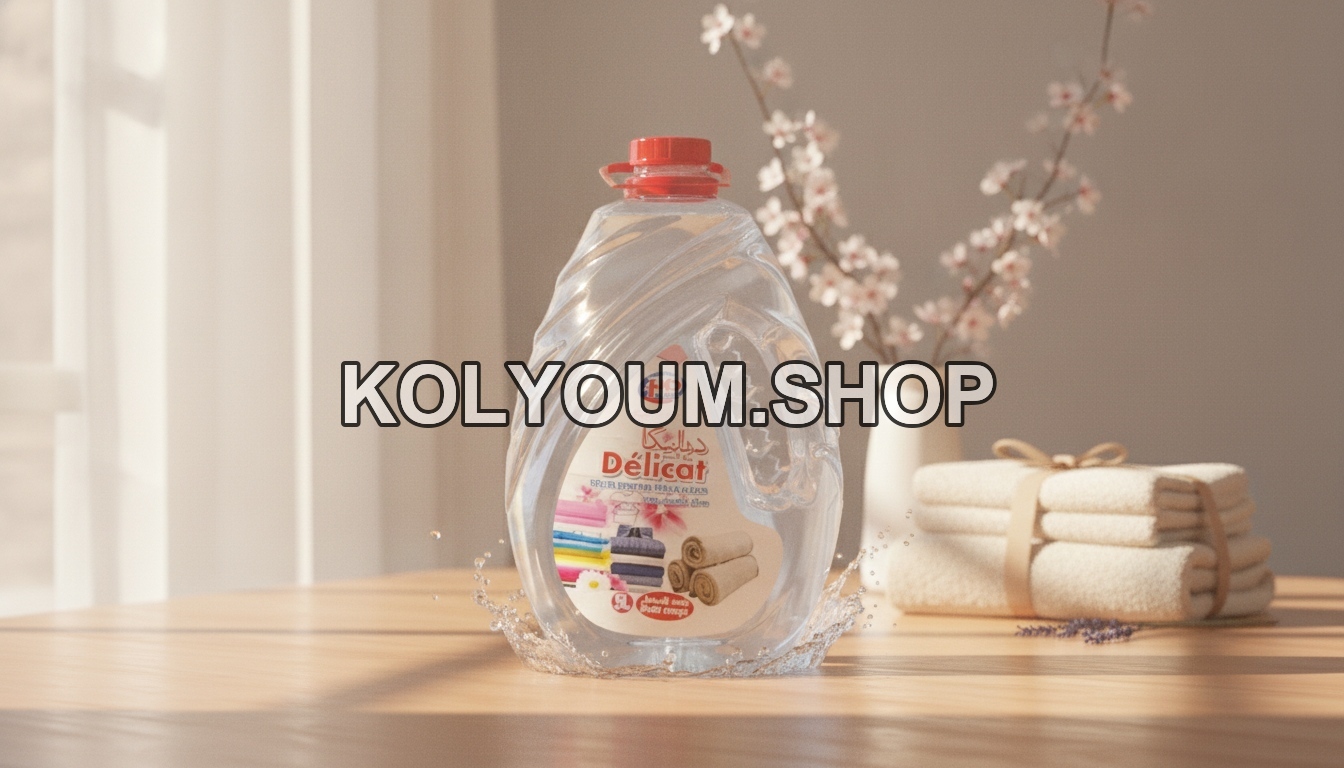 DÉLICAT Lessive Liquide Douce 5 Litres - Pour Textiles Délicats