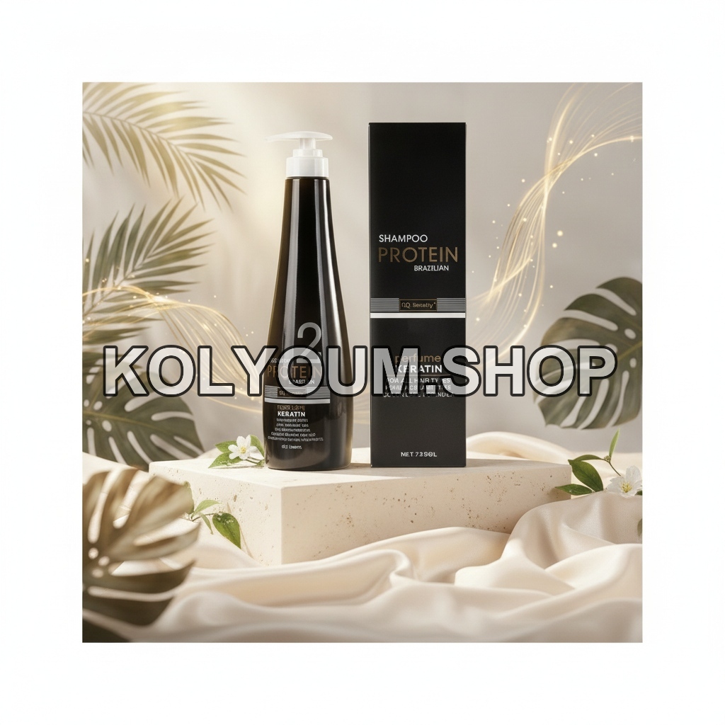 Shampooing Protéine Brésilienne Kératine 3Q Beauty - 750ml