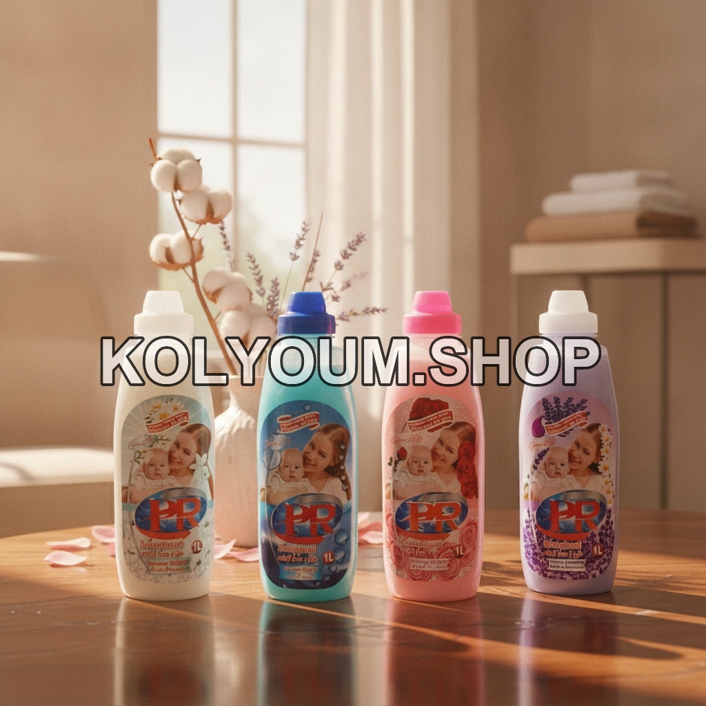 Pack de 4 Assouplissant Textile PR - Douceur & Fraîcheur 4x1L
