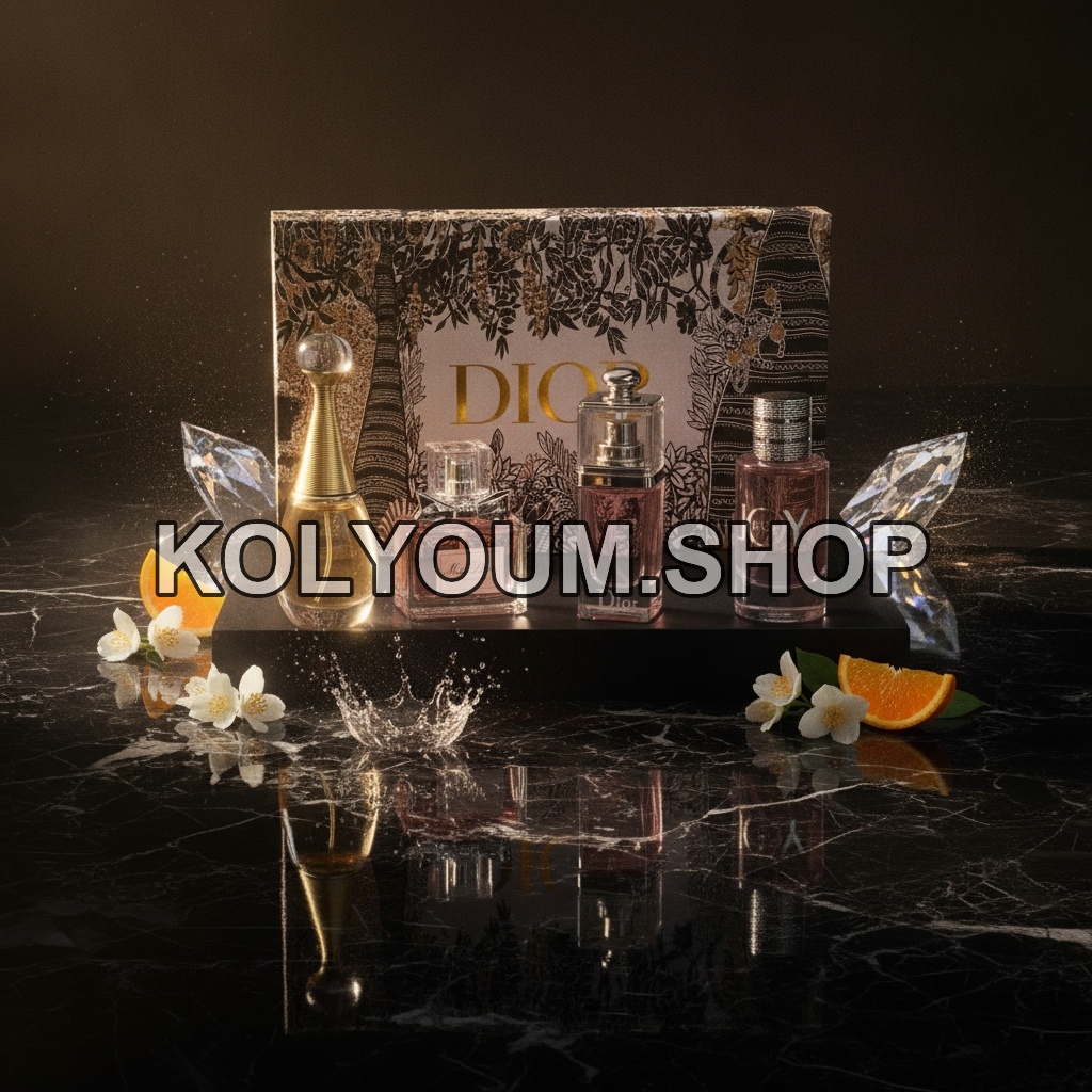 Coffret Prestige Dior : 4 Miniatures Parfums Iconiques pour Femme