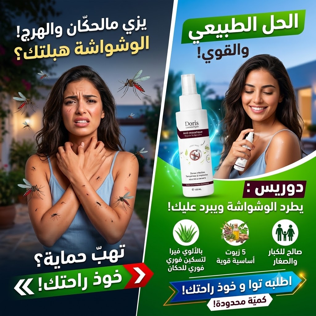 Spray Anti-Moustiques Doris