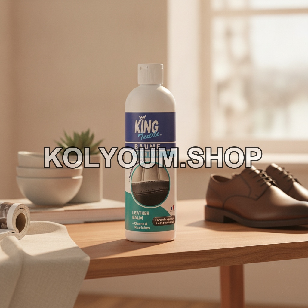 Baume Nettoyant et Nourrissant Cuir KING Textile | Voiture, Salon & Accessoires