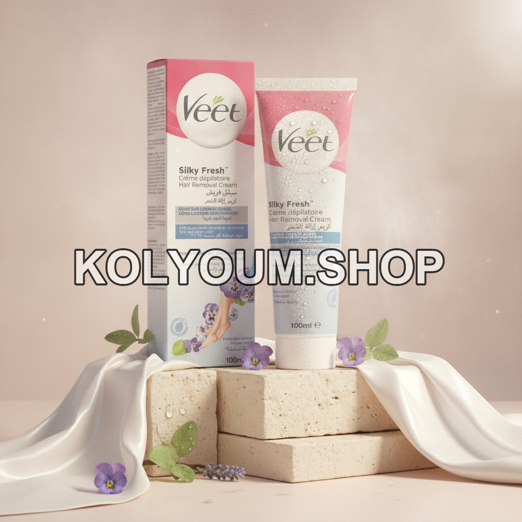Veet Silky Fresh Crème Dépilatoire - Peaux Sensibles 100ml