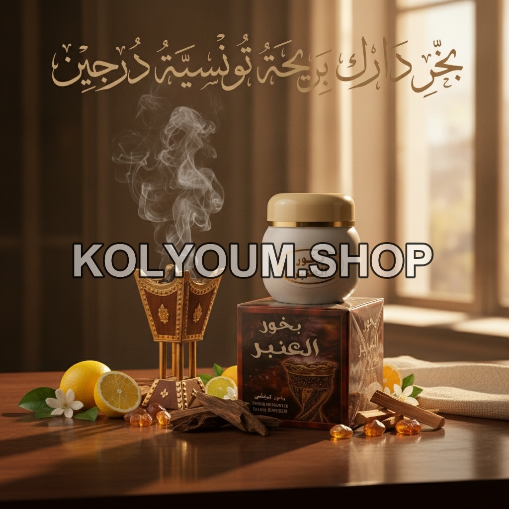 Bukhoor Al Anbar Tunisien 50g - Parfum d'Ambiance Authentique