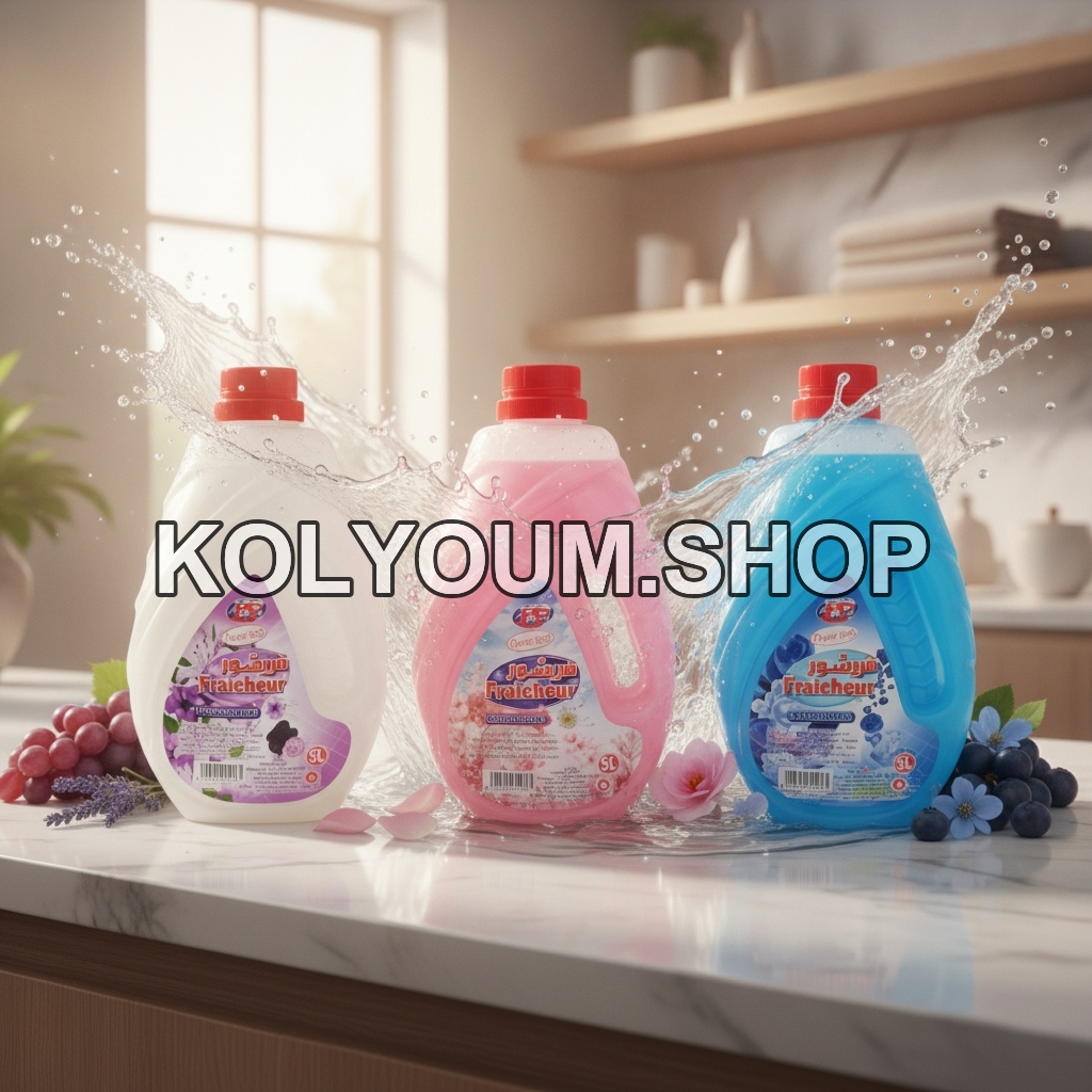 Lot Économique FPP Fraîcheur - 3 Désodorisants Liquides Multi-Parfums 3x5L