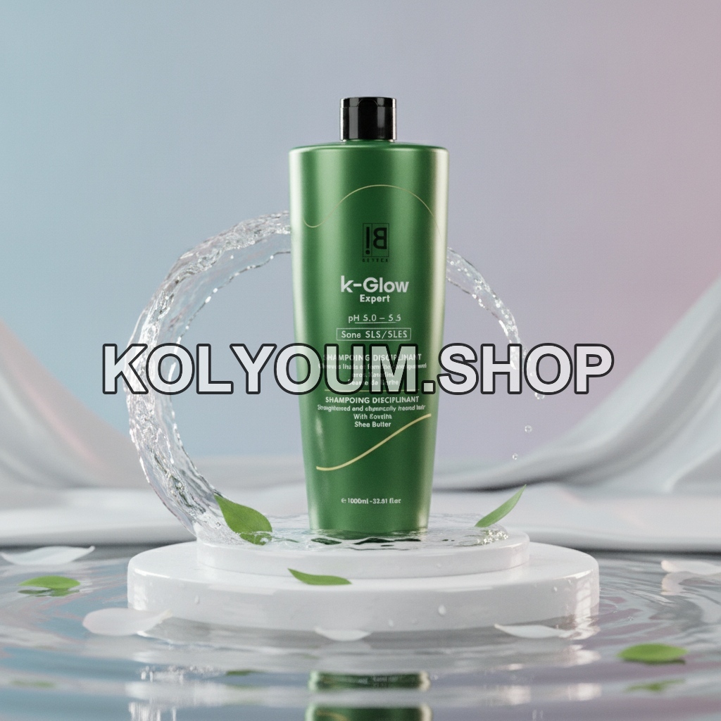 BI BEAUTE K-Glow Expert Shampoing Disciplinant Kératine & Karité 1L