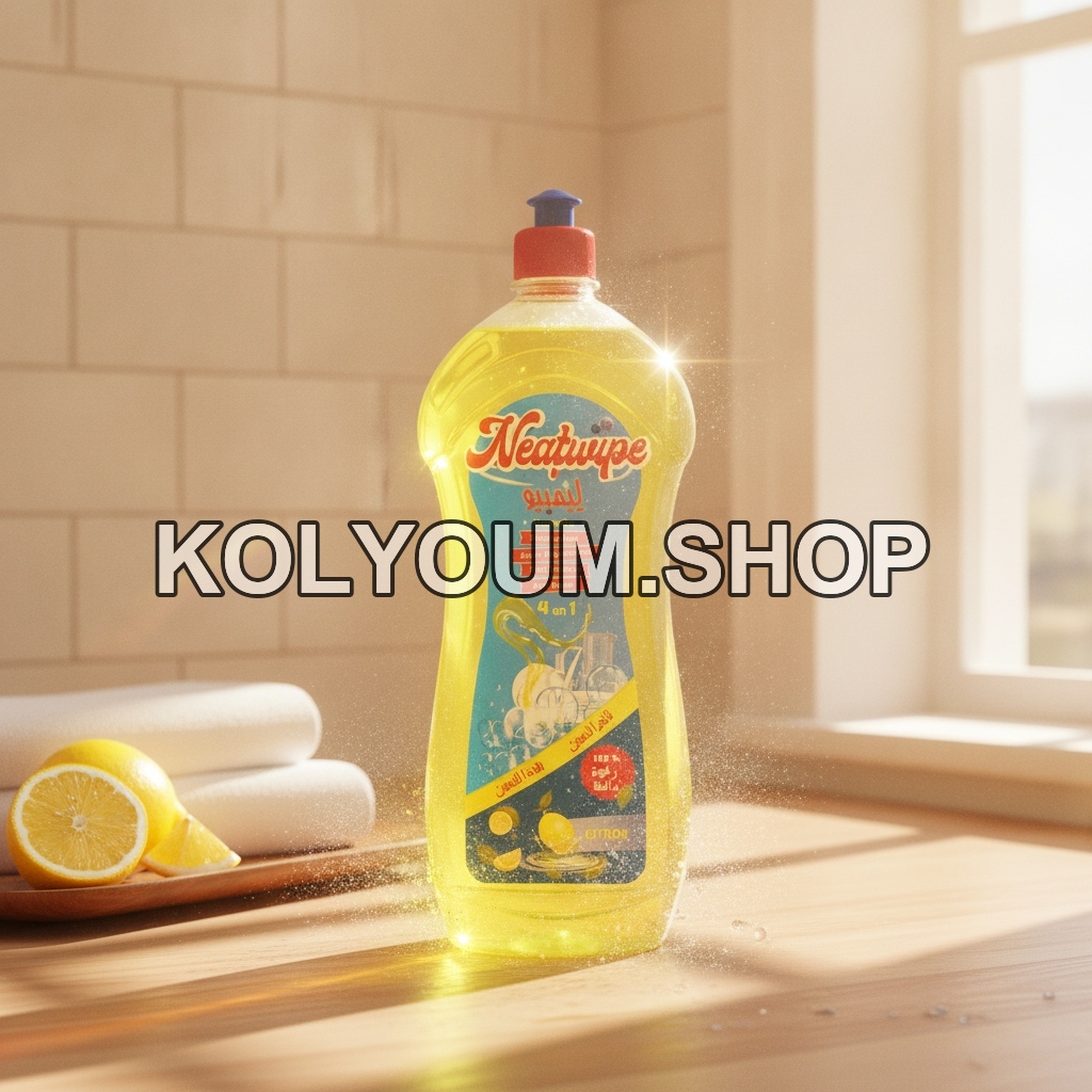 Neatwipe Liquide Vaisselle 4 en 1 Citron 650 ml