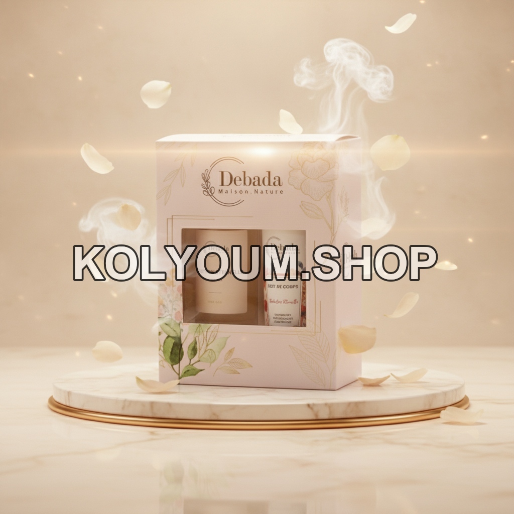 Coffret Cadeau "Séduction Éternelle" Debada Maison. Nature - Parfum & Lait de Corps