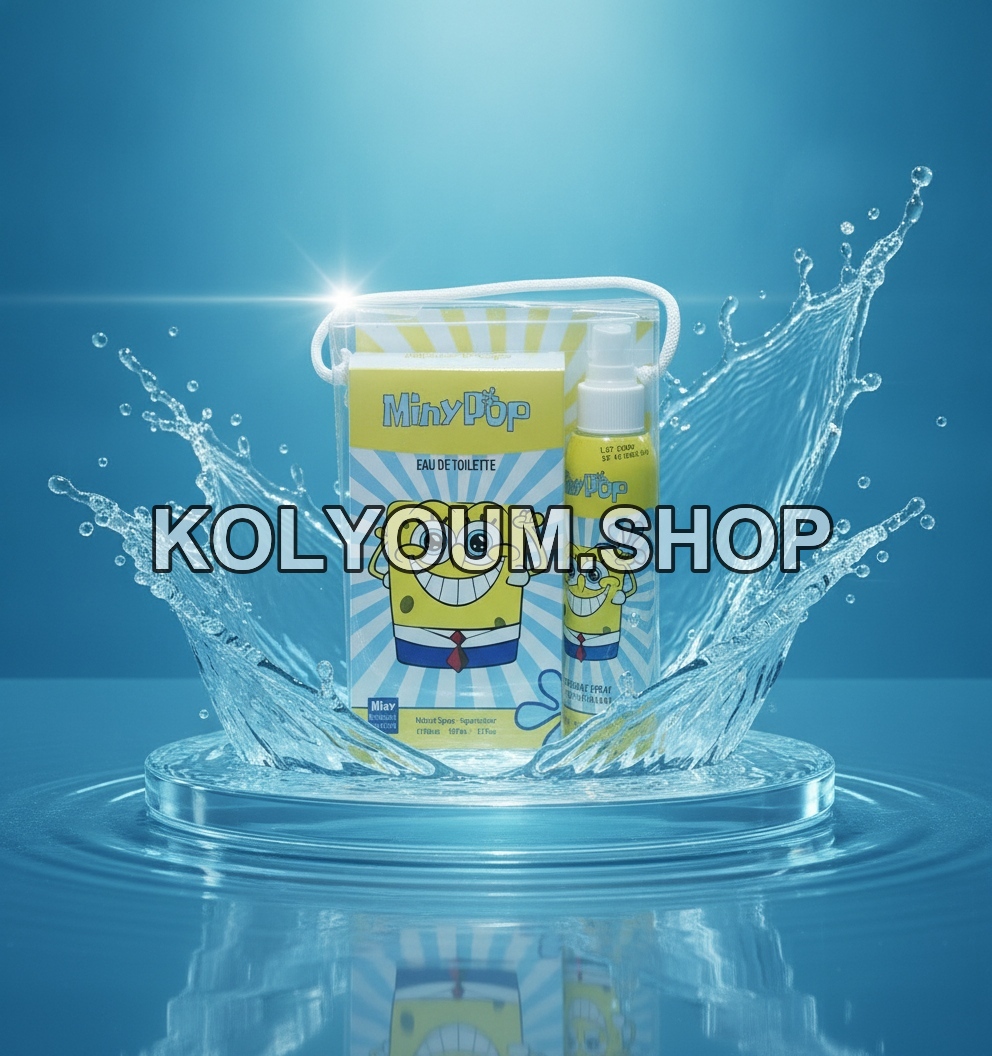 Coffret Miny Pop Spongebob Enfant - Eau de Toilette 100ml & Déodorant 125ml