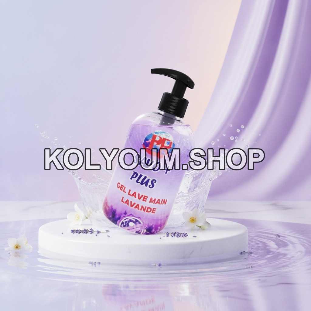 Lot 6x SAVO + PLUS Gel Lave Main Lavande 500ml
