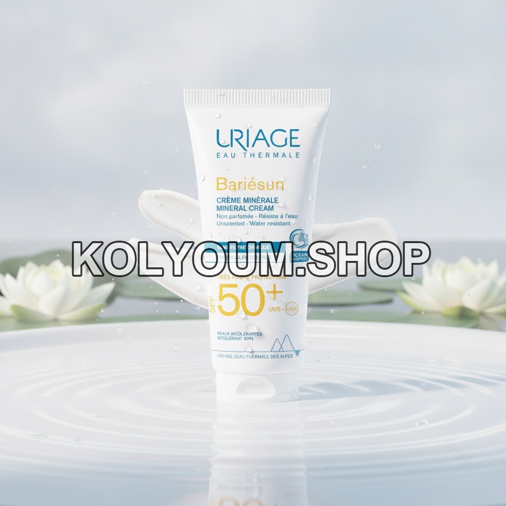 Uriage Bariésun Crème Solaire Minérale SPF50+ - Peaux Intolérantes