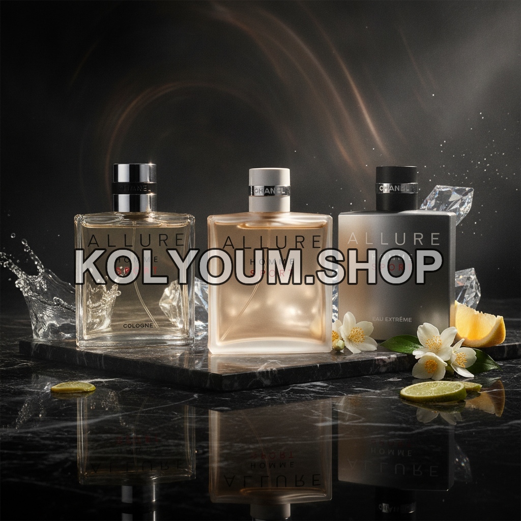 Coffret Chanel Allure Homme - Collection Parfums Masculins
