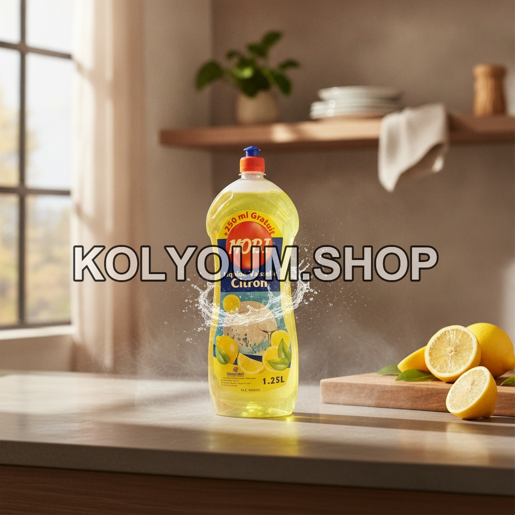 MOBI Liquide Vaisselle Citron 1.5L - Ultra Dégraissant