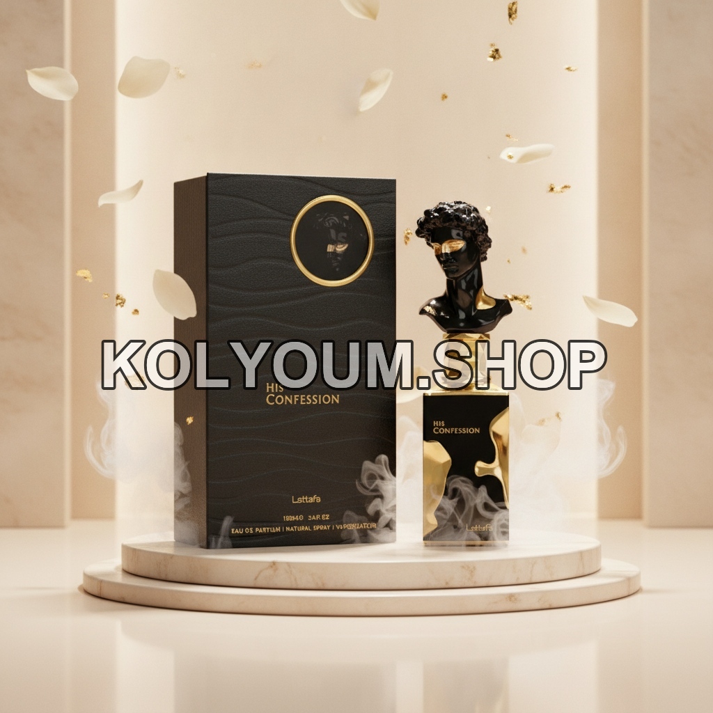 Lattafa His Confession Eau de Parfum Homme 100ml - Aura Mystérieuse